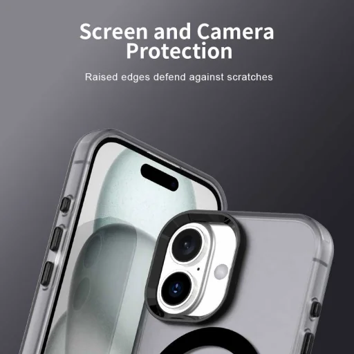  iPhone 17 Fekete Techsuit CandyCase MagSafe tok - 5