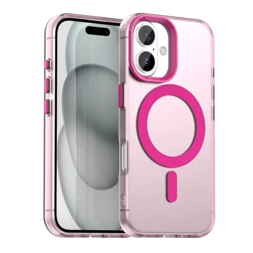  iPhone 17 Rózsaszín Techsuit CandyCase MagSafe tok - 1