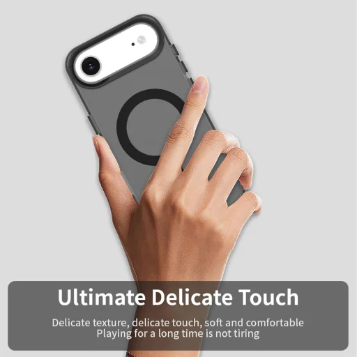  iPhone 17 Air Fekete Techsuit CandyCase MagSafe tok - 6