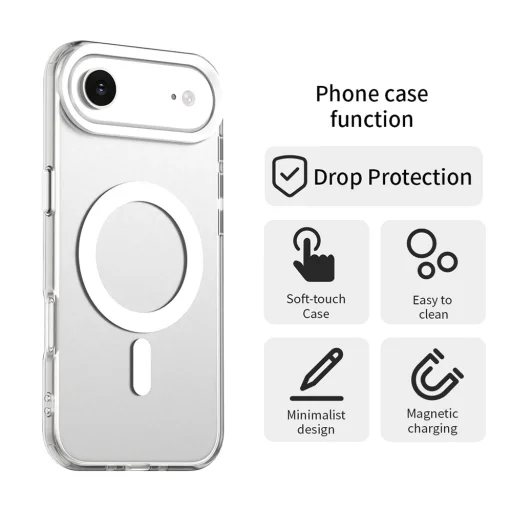  iPhone 17 Air Fehér Techsuit CandyCase MagSafe tok - 6