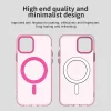 Techsuit - CandyCase MagSafe - iPhone 12 / iPhone 12 Pro - Rózsaszín tok thumbnail