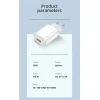 JELLICO hálózati töltő EU01 2.4A 12W 1xUSB Fehér - 5