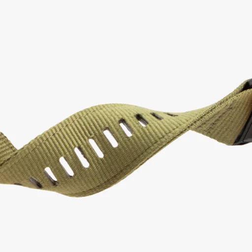 Techsuit - 20 mm-es óraszíj (W070) - Samsung Galaxy Watch 4/5/Active 2, Huawei Watch GT 3 (42mm)/GT 3 Pro (43mm) - Obszidián Fekete - 2