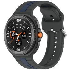 Techsuit - 22 mm-es óraszíj (W078) - Samsung Galaxy Watch8 40mm/Watch8 44mm/Watch8 Classic/Ultra 2 - Árnyékszürke