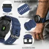 Techsuit - Watchband QuickFit 20mm (W070) - narancsbimbó - Instinct 2S/2S Solar/Approach S70 42mm/fenix 7S Pro Sapphire Solar órákhoz. thumbnail