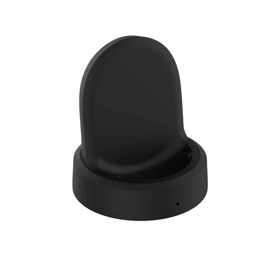 Techsuit - Vezeték nélküli töltőkábel okosórákhoz (TSC3) - Samsung Galaxy Watch 3/4/5/6-hoz, 2,5 W, asztali tartóval - Fekete - 4