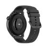 Techsuit - 22 mm-es óraszíj (W001) - Samsung Galaxy Watch (46 mm)/Watch 3/Gear S3, Huawei Watch GT/GT 2/GT 3 (46 mm) - Fekete thumbnail