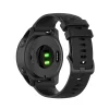 Techsuit - Óraszíj 22mm (W006) - Samsung Galaxy Watch (46mm)/Watch 3/Gear S3, Huawei Watch GT/GT 2/GT 3 (46mm) - Fekete thumbnail