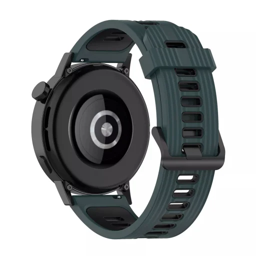 Techsuit - Óraszíj 20mm (W002) - Samsung Galaxy Watch 4/5/Active 2, Huawei Watch GT 3 (42mm)/GT 3 Pro (43mm) - Zöld - 2
