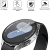Techsuit - Defense360 Pro + Kijelzővédő - Samsung Galaxy Watch7 (40 mm) - Átlátszó tok - 5
