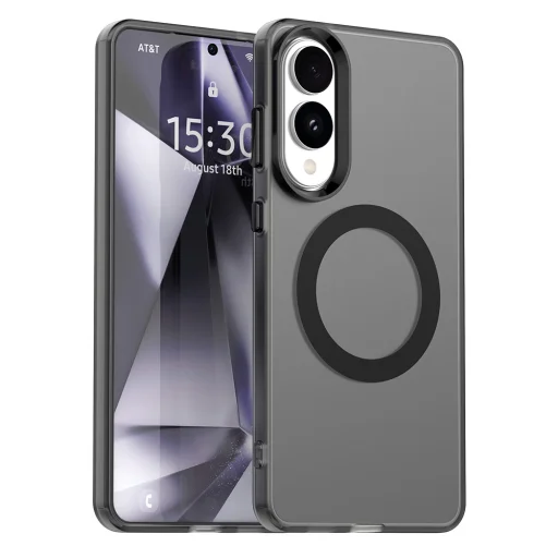 Techsuit - CandyCase MagSafe - Samsung Galaxy S25 Edge - Fekete tok - 1