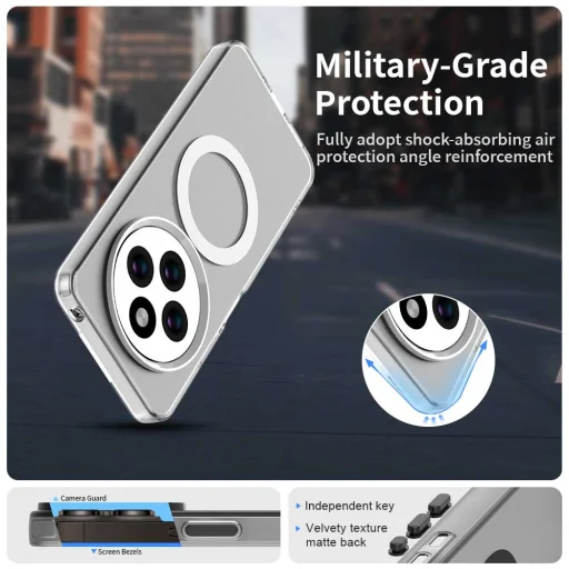 Techsuit - CandyCase MagSafe - Xiaomi Redmi 14C / Poco C75 - Fehér tok - 3