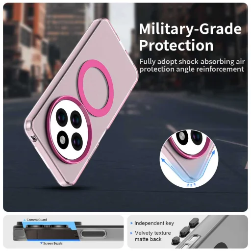 Techsuit - CandyCase MagSafe - Xiaomi Redmi 14C / Poco C75 - Rózsaszín tok - 4