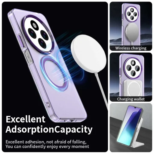 Techsuit - CandyCase MagSafe - Xiaomi Redmi 14C / Poco C75 - Lila tok - 2