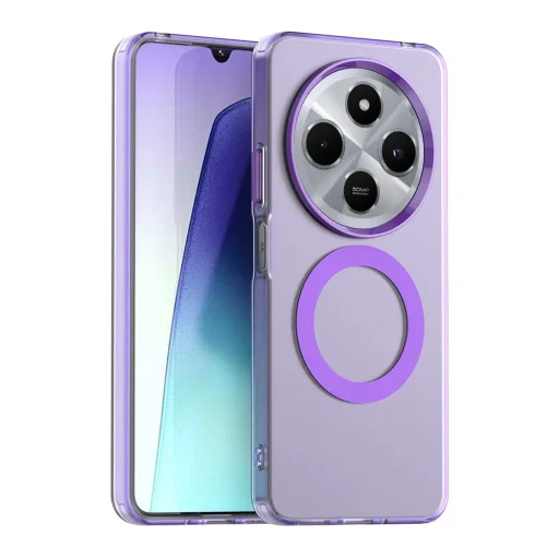 Techsuit - CandyCase MagSafe - Xiaomi Redmi 14C / Poco C75 - Lila tok - 1