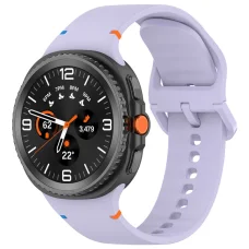 Techsuit - Óraszíj 22mm (W079) - Samsung Galaxy Watch8 40mm/Watch8 44mm/Watch8 Classic/Ultra 2 - Halvány Orgona