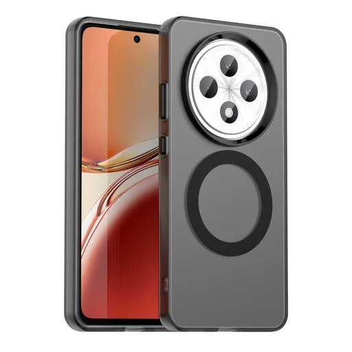  Techsuit - CandyCase MagSafe - Oppo Reno12 F 4G / Reno12 F 5G / Reno12 FS 4G / Reno12 FS 5G - Fekete tok - 1