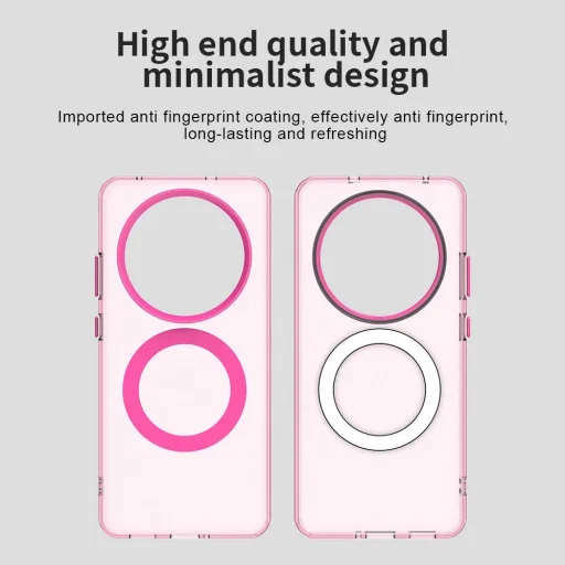  Techsuit - CandyCase MagSafe - Oppo Reno12 F 4G / Reno12 F 5G / Reno12 FS 4G / Reno12 FS 5G - Rózsaszín tok - 4