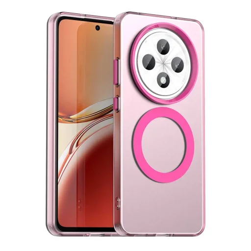  Techsuit - CandyCase MagSafe - Oppo Reno12 F 4G / Reno12 F 5G / Reno12 FS 4G / Reno12 FS 5G - Rózsaszín tok - 1