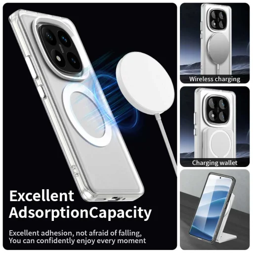  Techsuit - CandyCase MagSafe - Xiaomi Redmi Note 14 Pro 4G - Fehér tok - 3