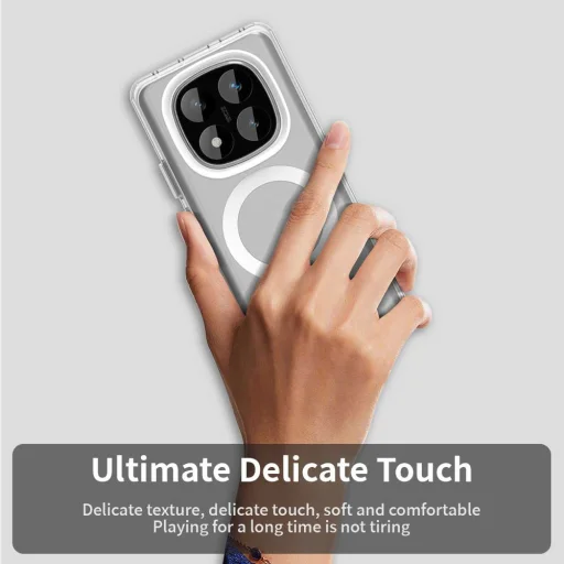  Techsuit - CandyCase MagSafe - Xiaomi Redmi Note 14 Pro 4G - Fehér tok - 5