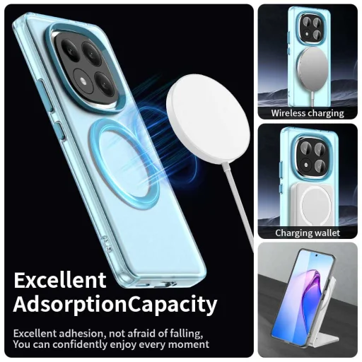  Techsuit - CandyCase MagSafe - Xiaomi Redmi Note 14 Pro+ 5G - Kék tok - 5