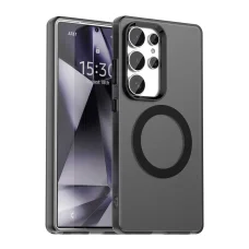  Samsung Galaxy S25 Ultra Fekete Techsuit CandyCase MagSafe tok