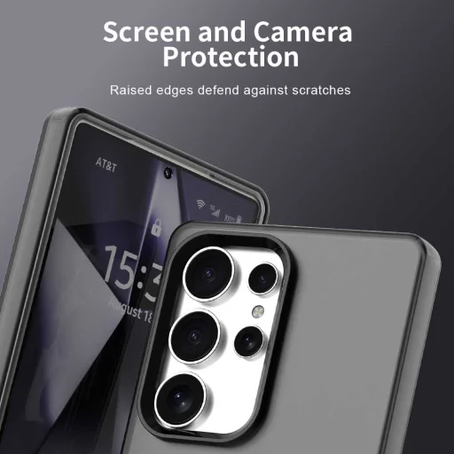  Samsung Galaxy S25 Ultra Fekete Techsuit CandyCase MagSafe tok - 4