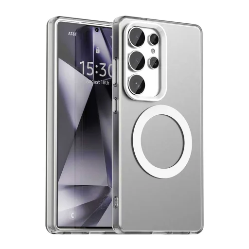  Samsung Galaxy S25 Ultra Fehér Techsuit CandyCase MagSafe tok - 1