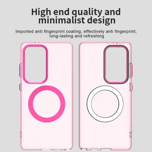  Samsung Galaxy S25 Ultra Rózsaszín Techsuit CandyCase MagSafe tok - 3