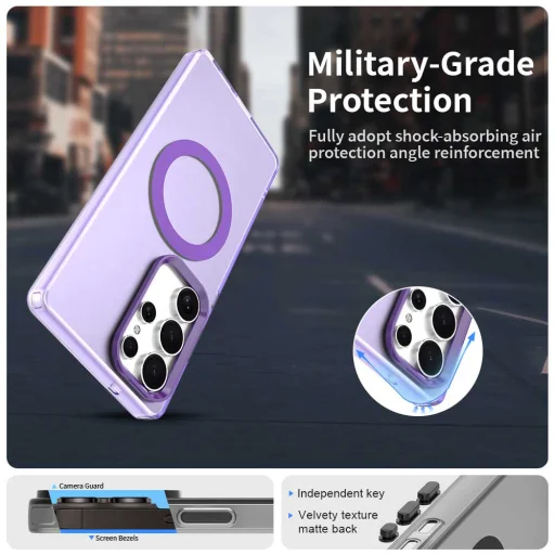  Samsung Galaxy S25 Ultra Lila Techsuit CandyCase MagSafe tok - 3