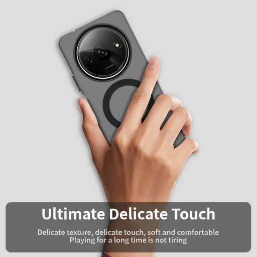 Techsuit - CandyCase MagSafe - Xiaomi Redmi A3 / Redmi A3x - Fekete tok - 4