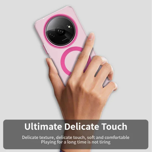 Techsuit - CandyCase MagSafe - Xiaomi Redmi A3 / Redmi A3x - Rózsaszín tok - 4