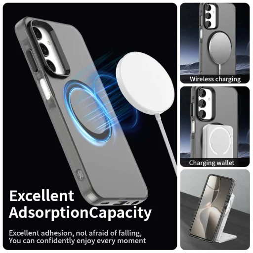 Techsuit - CandyCase MagSafe - Samsung Galaxy A25 5G - Fekete tok - 2