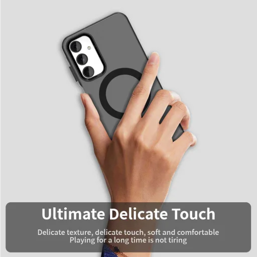 Techsuit - CandyCase MagSafe - Samsung Galaxy A25 5G - Fekete tok - 5