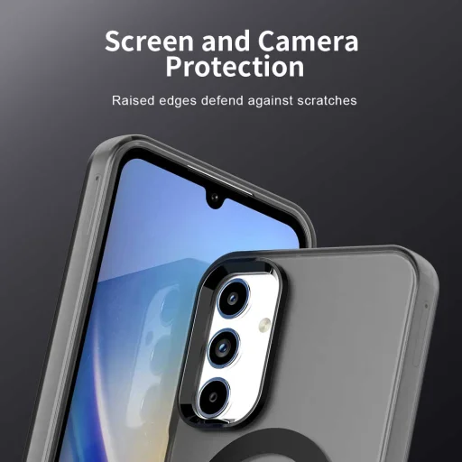 Techsuit - CandyCase MagSafe - Samsung Galaxy A15 4G / A15 5G - Fekete tok - 6