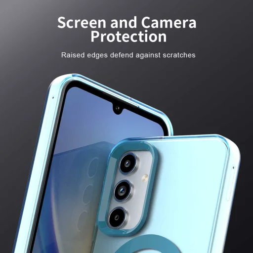 Techsuit - CandyCase MagSafe - Samsung Galaxy A15 4G / A15 5G - Kék tok - 3