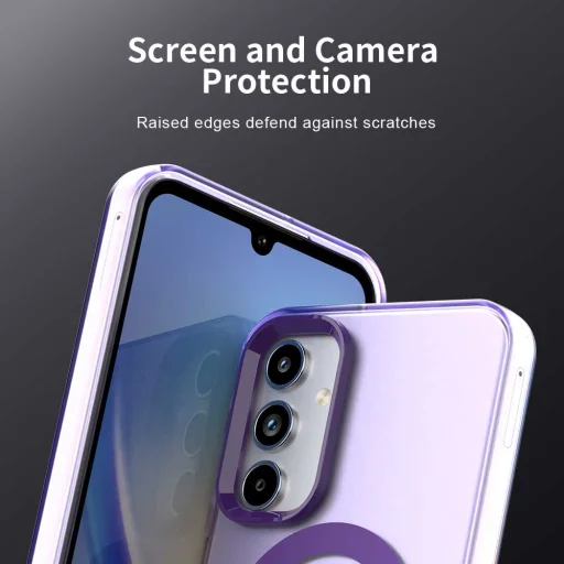 Techsuit - CandyCase MagSafe - Samsung Galaxy A15 4G / A15 5G - Lila tok - 6