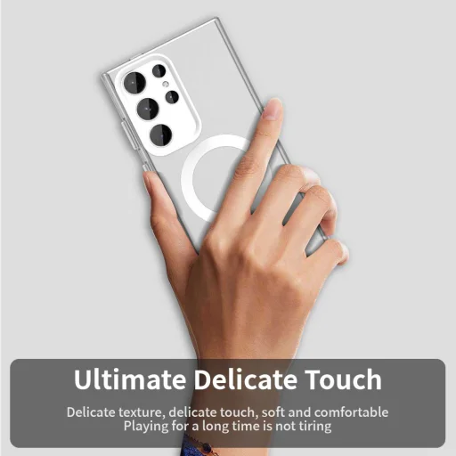 Samsung Galaxy S23 Ultra - Techsuit CandyCase MagSafe - Fehér tok - 3