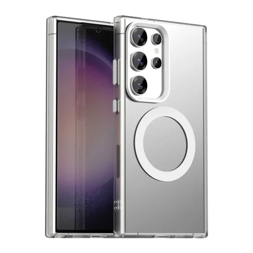 Samsung Galaxy S23 Ultra - Techsuit CandyCase MagSafe - Fehér tok - 1