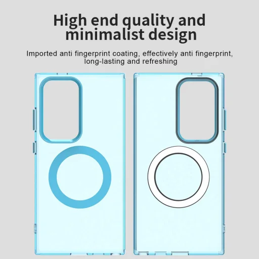 Techsuit - CandyCase MagSafe - Samsung Galaxy S24 Ultra - Kék tok - 2