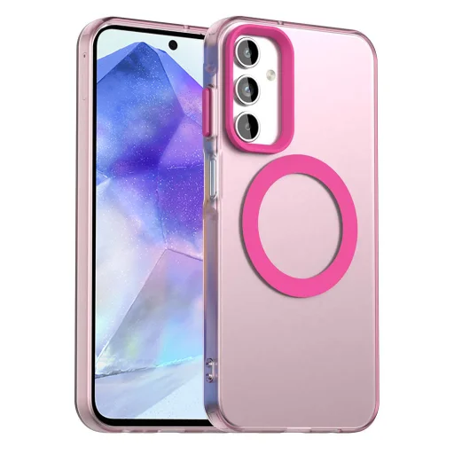 Techsuit - CandyCase MagSafe - Samsung Galaxy A55 5G - Rózsaszín tok - 1