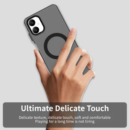  Samsung Galaxy A06 Fekete Techsuit CandyCase MagSafe tok - 4