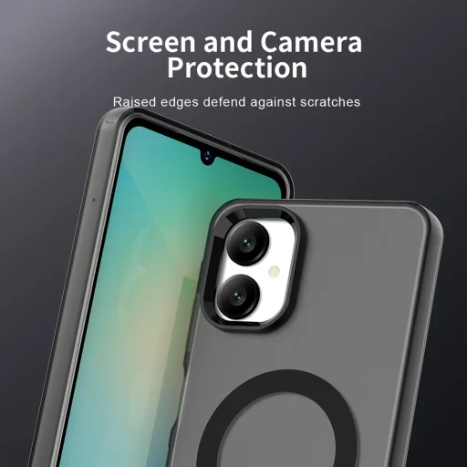  Samsung Galaxy A06 Fekete Techsuit CandyCase MagSafe tok - 5