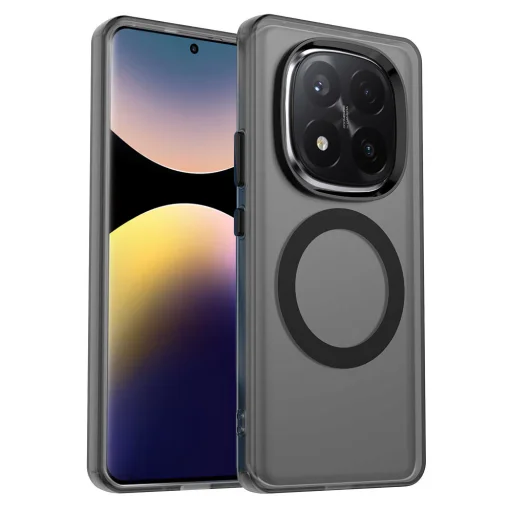 Techsuit - CandyCase MagSafe - Xiaomi Redmi Note 14 Pro+ 5G - Fekete tok - 1