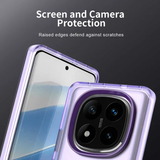 Techsuit - CandyCase MagSafe - Xiaomi Redmi Note 14 Pro 5G / Poco X7 - Lila tok - 5