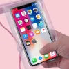 Vízálló telefon tok 115 mm x 220 mm medence tengerparti táska fekete tok thumbnail