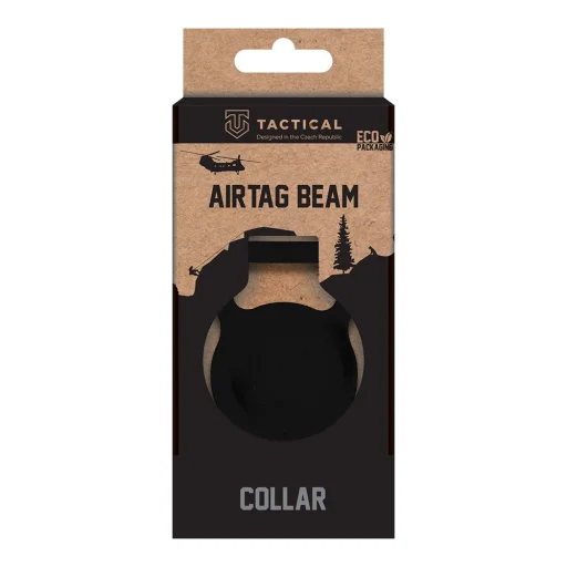 Tactical Airtag Beam Collar Black - 2
