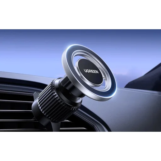 Ugreen LP845 Mágneses Autós Szellőzőtartó (Fekete) - 2