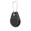 Apple AirTag tok - vízálló acélkábellel - fekete